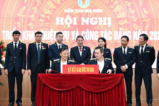 Thi đua chào mừng Kỷ niệm 30 năm thành lập Kiểm toán nhà nước 