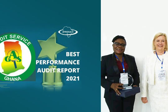 Ghana giành giải thưởng Báo cáo kiểm toán hoạt động tốt nhất khu vực AFROSAI-E