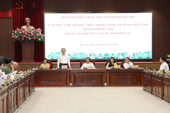 Cử tri Hà Nội kiến nghị 9 nhóm ý kiến trước kỳ họp thứ năm, Quốc hội khóa XV Cử tri Hà Nội kiến nghị 9 nhóm ý kiến trước kỳ họp thứ năm, Quốc hội khóa XV
