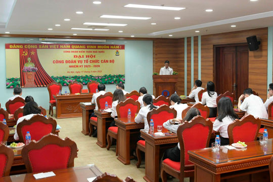 Công đoàn Vụ Tổ chức cán bộ đạt thành tích cao trên nhiều lĩnh vực