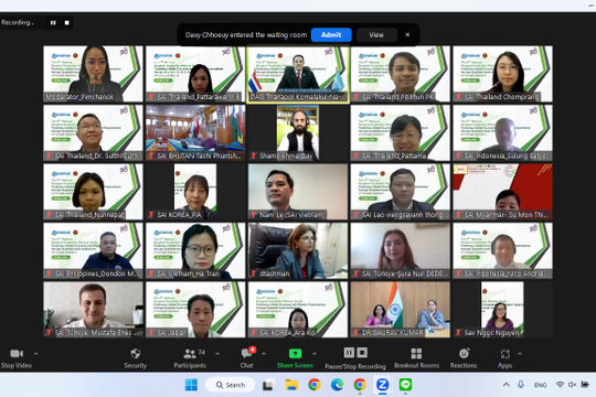 ASOSAI tổ chức Cuộc họp lần hai thúc đẩy việc thực hiện Tuyên bố Băng Cốc