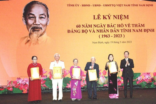 Đoàn kết, thống nhất, chung sức, đồng lòng xây dựng Nam Định ngày càng văn minh, giàu đẹp