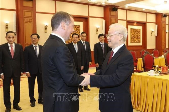 Việt Nam coi trọng quan hệ Đối tác chiến lược toàn diện với Nga