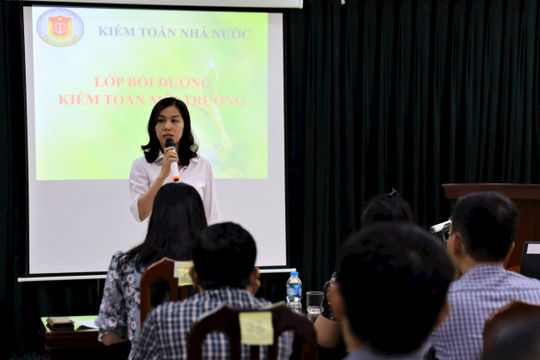 Bồi dưỡng kiến thức kiểm toán môi trường