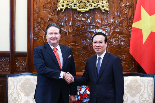 Chủ tịch nước tiếp Đại sứ Hoa Kỳ tại Việt Nam