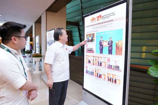 Triển lãm 75 năm ngày Chủ tịch Hồ Chí Minh ra lời kêu gọi thi đua ái quốc