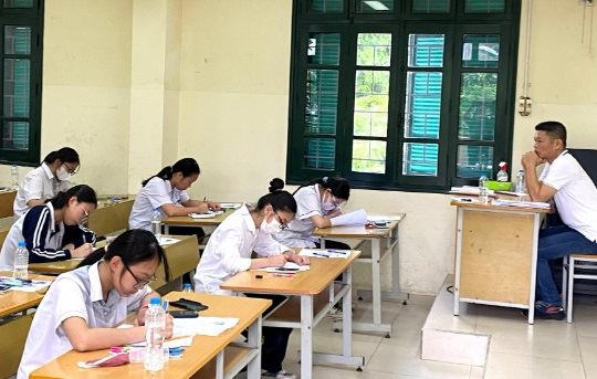 Hà Nội sẽ công bố điểm thi kỳ thi tuyển sinh vào lớp 10 vào đầu tháng 7