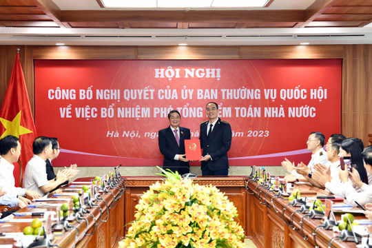 Đồng chí Bùi Quốc Dũng được bổ nhiệm làm Phó Tổng Kiểm toán nhà nước