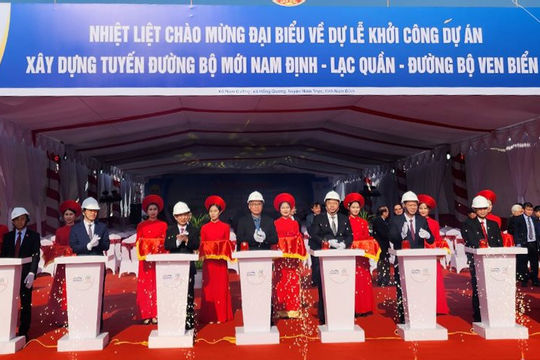 Nam Định: Nỗ lực đảm bảo tiến độ, chất lượng các công trình, dự án trọng điểm 