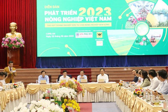 Thu hút doanh nghiệp đầu tư cho nông nghiệp bền vững Thu hút doanh nghiệp đầu tư cho nông nghiệp bền vững