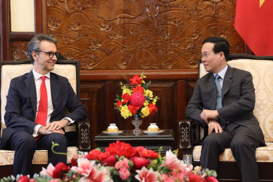 Chủ tịch nước tiếp Đại sứ - Trưởng Phái đoàn Liên minh Châu Âu (EU)