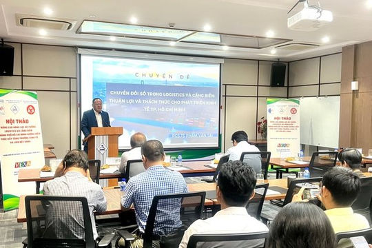 Thành phố Hồ Chí Minh phấn đấu tăng trưởng doanh thu dịch vụ logistics 