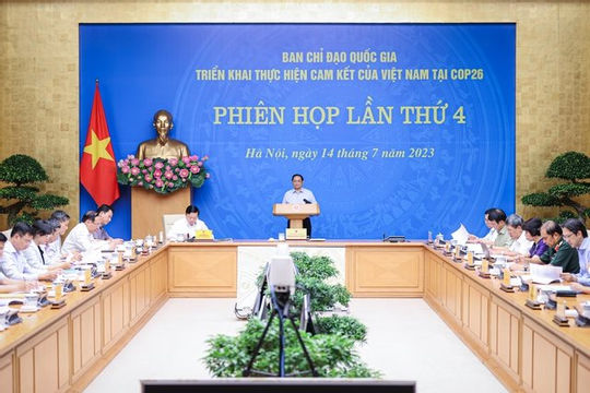 Đẩy nhanh tiến độ triển khai thực hiện các cam kết của Việt Nam tại COP26