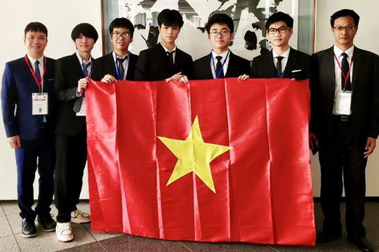 Việt Nam đoạt 5 huy chương Olympic Vật lí quốc tế năm 2023 Việt Nam đoạt 5 huy chương Olympic Vật lí quốc tế năm 2023