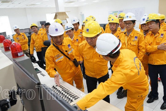 Sắp cung cấp dòng khí đầu tiên từ Dự án LNG Thị Vải cho khách hàng