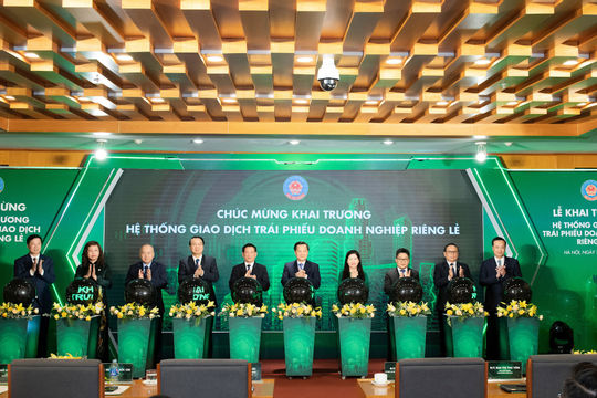 Khai trương hệ thống giao dịch trái phiếu doanh nghiệp riêng lẻ