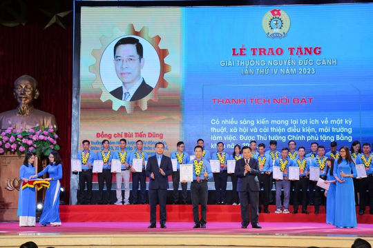 05 người lao động Dầu khí nhận Giải thưởng Nguyễn Đức Cảnh