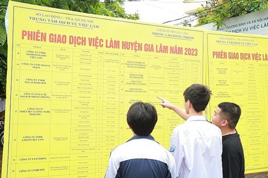 Tín hiệu tích cực từ thị trường lao động