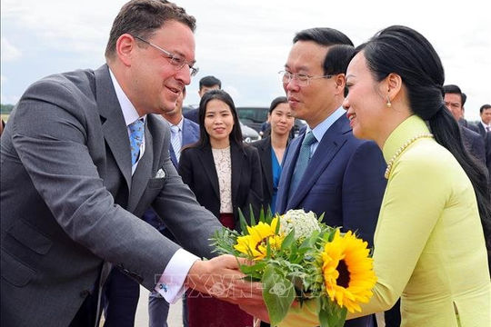 Chủ tịch nước kết thúc tốt đẹp chuyến thăm Áo, lên đường thăm Italy và Tòa thánh Vatican