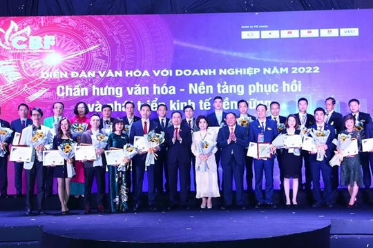 Sắp diễn ra Diễn đàn quốc gia “Văn hóa với doanh nghiệp” năm 2023 