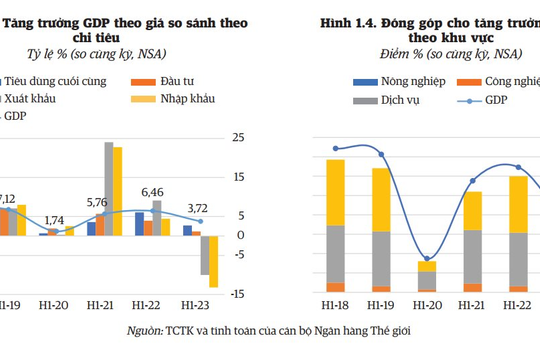 Tăng trưởng kinh tế Việt Nam giảm tốc mạnh nhưng sẽ dần phục hồi