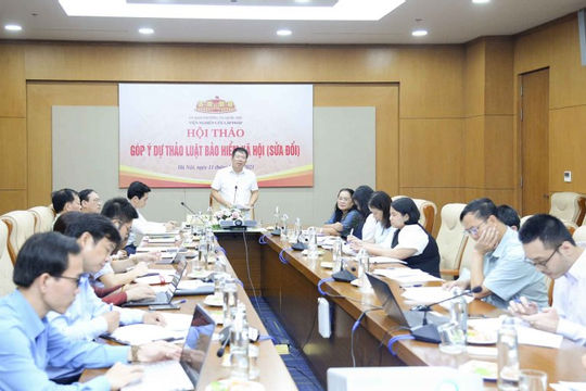 Sửa Luật BHXH: Tăng cường mở rộng an sinh xã hội cho người lao động