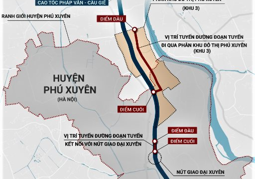 Đầu tư xây dựng tuyến đường gom phía Đông đường cao tốc Pháp Vân - Cầu Giẽ Đầu tư xây dựng tuyến đường gom phía Đông đường cao tốc Pháp Vân - Cầu Giẽ