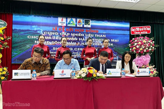 Ký kết Hợp đồng cung cấp than cho Nhà máy Nhiệt điện Sông Hậu 1 Ký kết Hợp đồng cung cấp than cho Nhà máy Nhiệt điện Sông Hậu 1