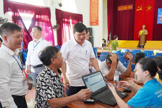 Hà Tĩnh: Đồng bộ cơ sở dữ liệu về người tham gia bảo hiểm 