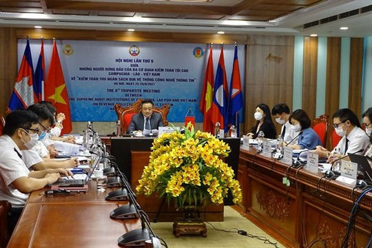 Hội nghị người đứng đầu ba cơ quan Kiểm toán nhà nước Campuchia – Lào – Việt Nam lần thứ 10