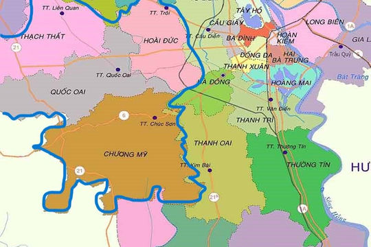 Phát triển “Thành phố phía Tây” dựa trên thực tế nhu cầu các địa phương