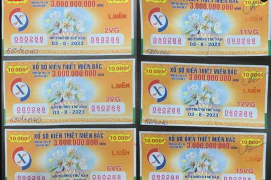 Xử lý nghiêm các hành vi trái quy định của pháp luật xổ số