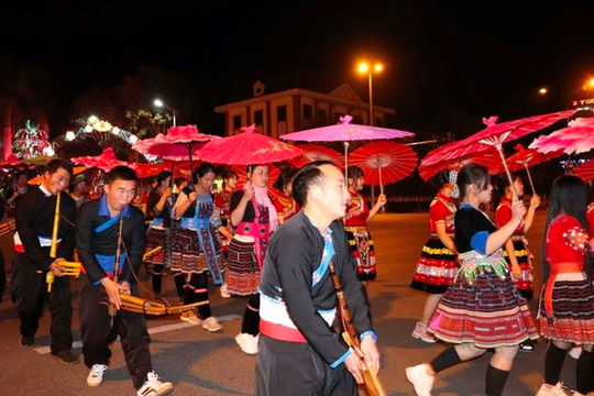 Nhiều hoạt động "Vui Tết độc lập" tại "ngôi nhà chung" với đồng bào các dân tộc