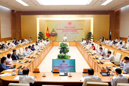 Cấp bách gỡ khó cho doanh nghiệp trong tiếp cận tín dụng  Cấp bách gỡ khó cho doanh nghiệp trong tiếp cận tín dụng