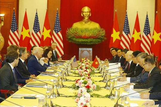 Việt Nam - Hoa Kỳ  nâng cấp quan hệ lên Đối tác Chiến lược Toàn diện Việt Nam - Hoa Kỳ  nâng cấp quan hệ lên Đối tác Chiến lược Toàn diện