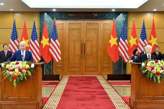 Quan hệ Việt Nam - Hoa Kỳ đã có những bước phát triển mạnh mẽ