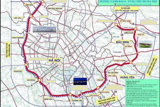 Dứt điểm tháo gỡ khó khăn về vật liệu thi công Dự án Vành đai 4 trong tháng 9/2023 Dứt điểm tháo gỡ khó khăn về vật liệu thi công Dự án Vành đai 4 trong tháng 9/2023