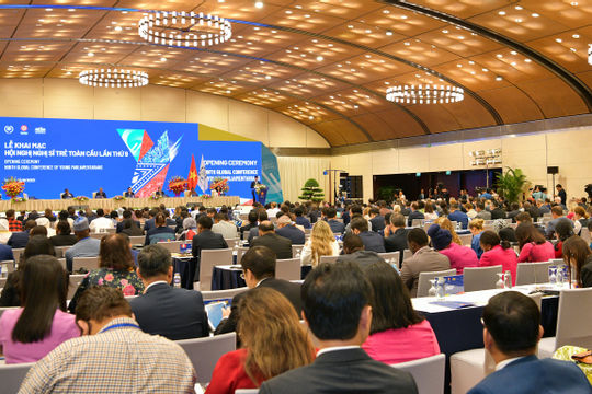 Khai mạc Hội nghị Nghị sĩ trẻ toàn cầu lần thứ 9