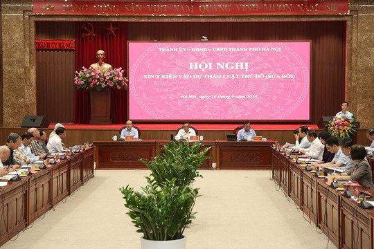 Luật Thủ đô (sửa đổi) phải mang tính vượt trội so với các luật khác