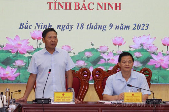 Kiểm toán nhà nước: Công bố quyết định kiểm toán tại tỉnh Bắc Ninh