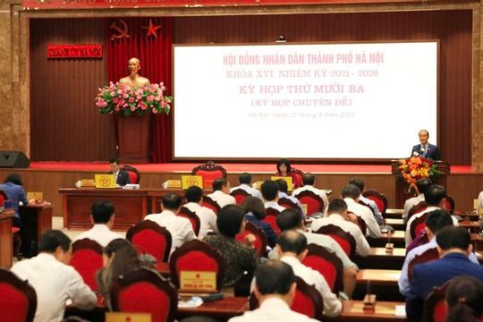 Thông qua nhiều cơ chế, chính sách giải quyết các vấn đề cấp bách của Thủ đô