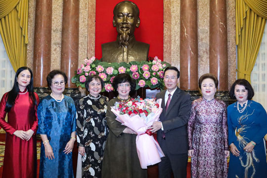 Chủ tịch nước gặp mặt Hiệp hội Nữ doanh nhân Việt Nam