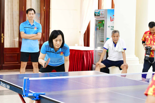 Công đoàn Kiểm toán nhà nước tham gia so tài tại Hội thao Công đoàn Viên chức Việt Nam