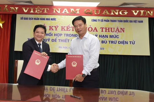 Hợp tác trong quản lý hạn mức bù trừ điện tử