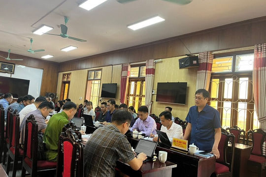 BHXH tỉnh Hà Giang làm việc với Ban Chỉ đạo thực hiện chính sách bảo hiểm huyện Quản Bạ