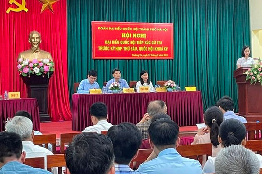 Nâng cao hiệu quả hoạt động của HĐND các cấp thông qua các cuộc giám sát, tiếp xúc cử tri 