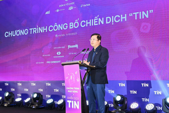  “Chiến dịch Tin” - Nâng cao ý thức người dùng internet 