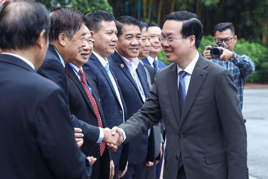 Chủ tịch nước gặp mặt Đoàn đại biểu Tổng hội Nông nghiệp và Phát triển nông thôn Việt Nam