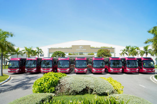THACO ra mắt xe bus giường nằm cao cấp tại Philippines  THACO ra mắt xe bus giường nằm cao cấp tại Philippines