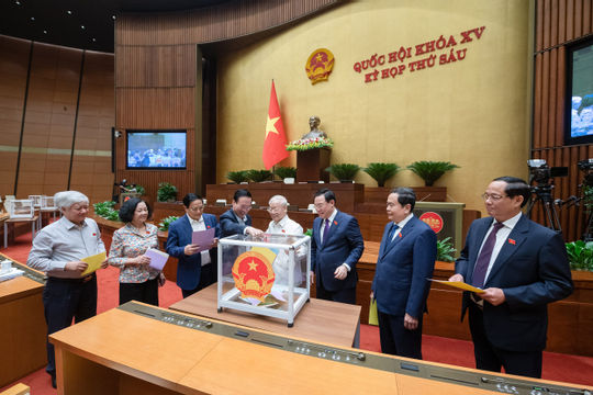 Công bố kết quả lấy phiếu tín nhiệm 44 chức danh do Quốc hội bầu hoặc phê chuẩn